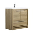 thumbnail image 4 of Alma Allier 36 inch Natual Oak Finish Vanity With White Sink, 4 of 6