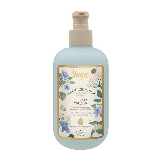 Acondionador Yuya Republic Cosmetics fuerza Y bolumen biotina Y colágeno 450 ml
