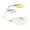 Nickel/Gold, variant on VMC Redline Series Spinnerbait Colorado Willow 1/2oz Dirty Chartreuse Shad Gold/Gold