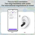 thumbnail image 2 of Ne20 Earbuds, NE20 Wireless Headphones, Ne20 Translation Earbuds, with 140 Language AI Translator Real Time, Bluetooth 6.0 Earphone, LCD Touch Screen, IPX6 Waterproof for Travel Business(2Pcs), 2 of 8