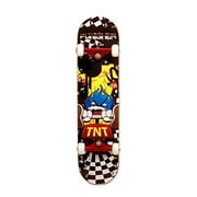 Punisher TNT Complete Skateboard,Yellow, 31-Inch