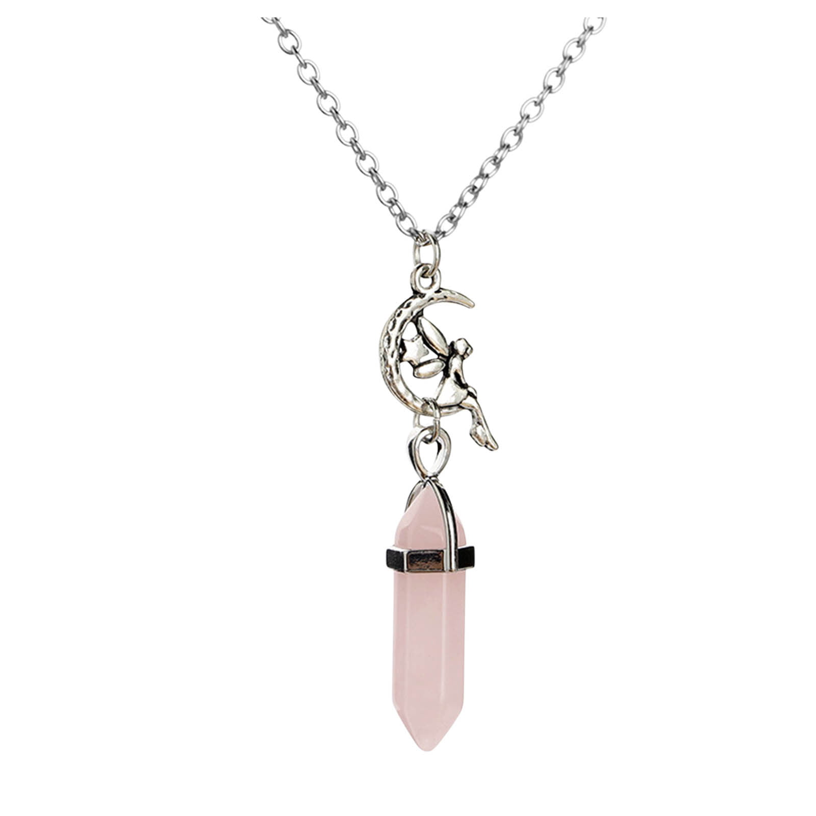 Purple Rainbow Austrian Crystal Pendant or Choker Necklace Ladies Gift Reiki