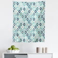 thumbnail image 1 of Colorful Tapestry, Dots Doodle Rhombus Diamond Shapes Colorful Geometrical Pattern Art, Fabric Wall Hanging Decor for Bedroom Living Room Dorm, 5 Sizes, Multicolor Turquoise, by Ambesonne, 1 of 1