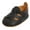 Black, variant on Hollow-Out Baby Sandals Non-Slip Sole First Walkers - Breathable Prewalker Shoes for Toddler Boys 0-18M Summer Outdoor Barefoot Design