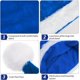 thumbnail image 2 of CHAO Gorro de Papá Noel 75CM - Azul, Gorro de Papá Noel para adulto, 2 of 4