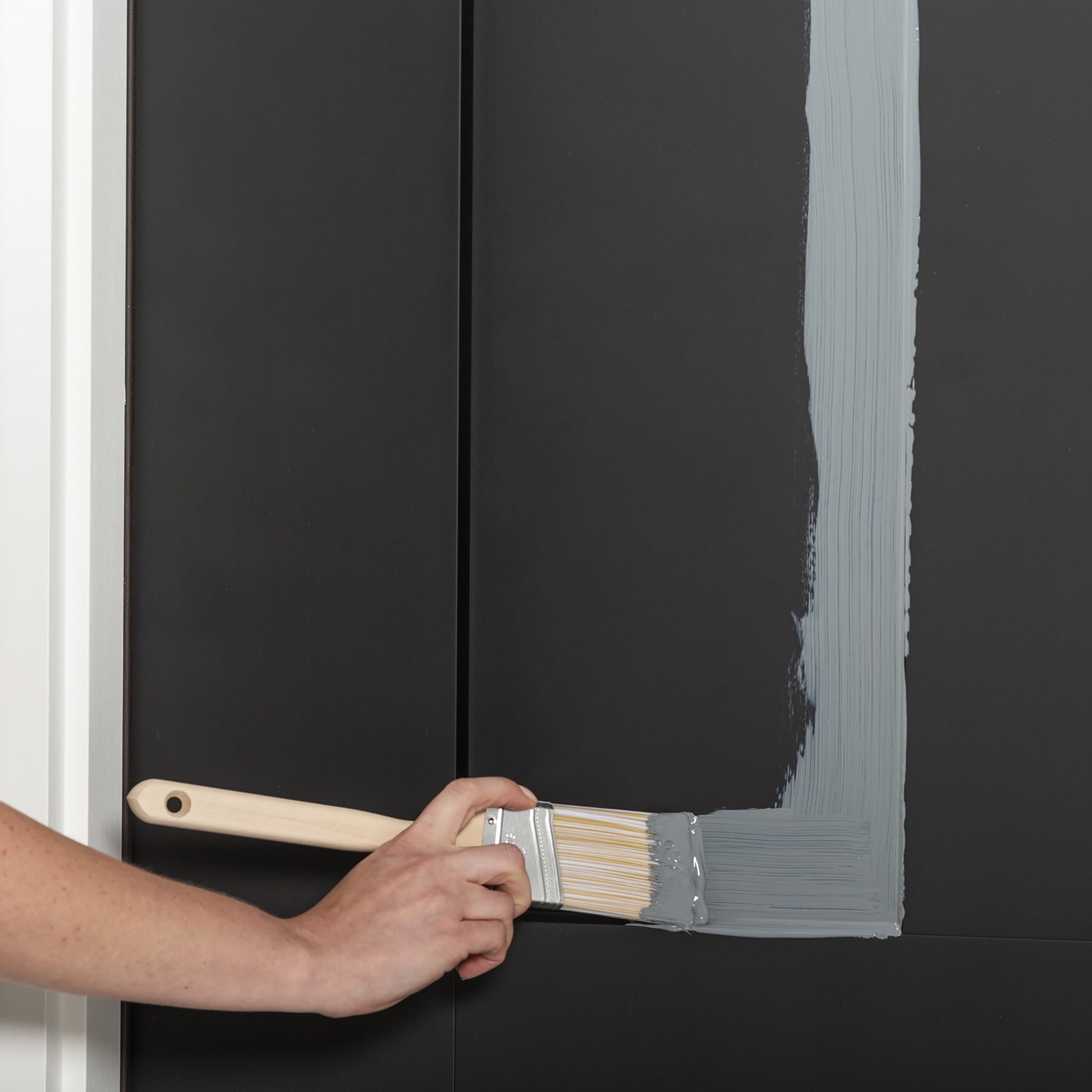 Alpine Gray, Rust-Oleum Door and Trim Paint Satin-369387, Quart