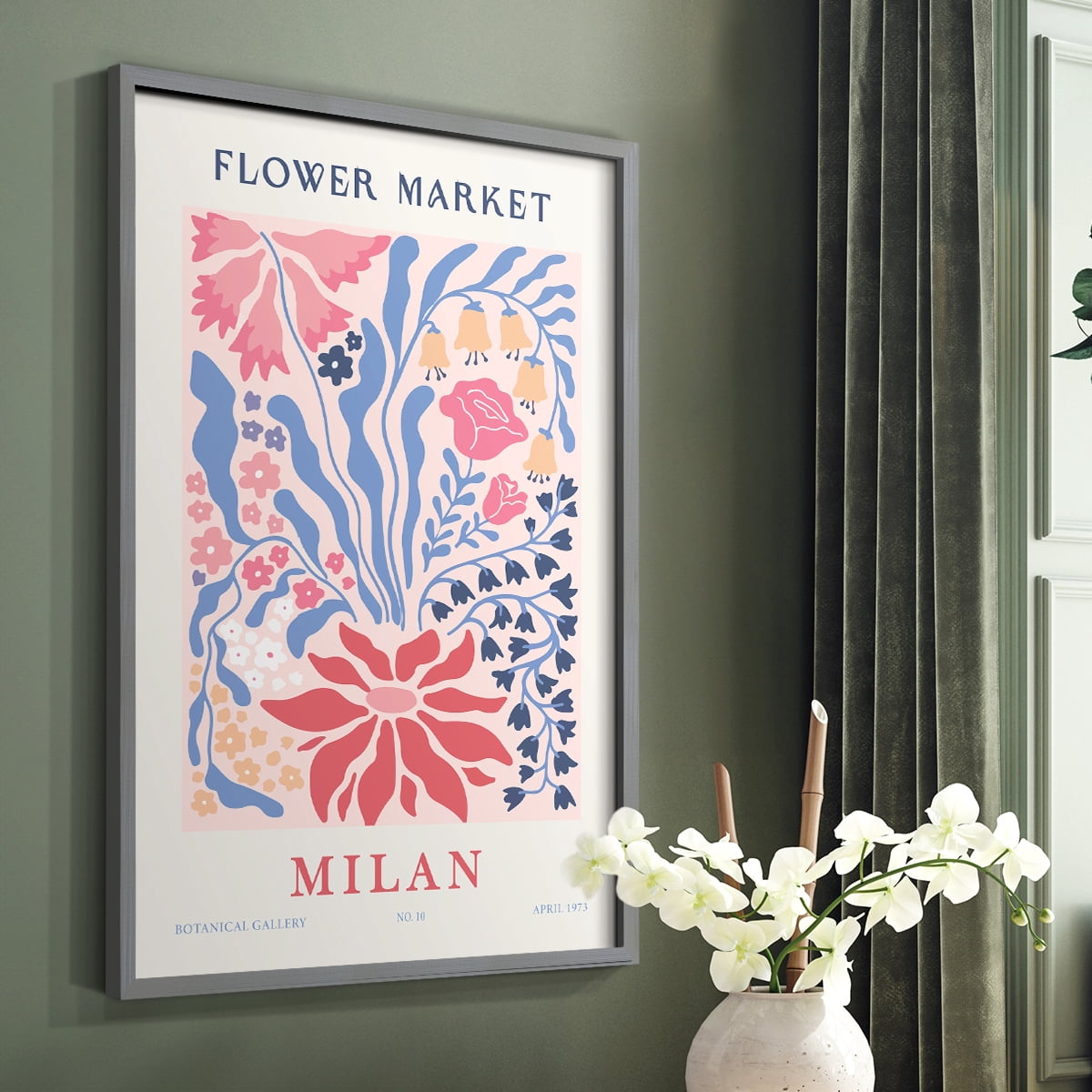 Matisse I Framed Print - Solid Wood in Single Picture Frame Solid Wood 2 Framed Print