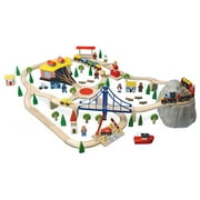 KidKraft 101-Piece Deluxe Train Set