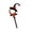 Orange, variant on Halloween Light-Up Magic Wand Craft Kit, DIY Fairy Wand and Pipe Cleaner Supplies for Costume Party Props, Creative Holiday Activity Accessories and Festive Home Decoration Making, Purple