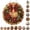 Christmas Wreath, variant on PLPPYFS Christmas Pearl Diamond Art Suncatcher Kit Hanging Ornament, Christmas Pearl Art Kit for Adults, DIY Pearl Diamond Art Suncatcher with 3D Mixed-Size Beads, Christmas Home Decor Gift