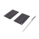 thumbnail image 1 of Placas De Almacenamiento De Frases Criptográficas, Aleación De Aluminio Y Metal, Tarjeta De 24 Palabras Para Bitcoin, Respaldo De Recuperación A Prueba De Fuego, 2 Uds., 1 of 7