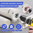 thumbnail image 3 of ZheElen Heavy Duty Inside Pipe Cutter Set Durable Carbon providing smooth Steel Shank For Smooth, 3 of 6