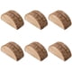 thumbnail image 1 of 10 piezas de soporte de madera rústica para tarjetas, soporte para números de mesa, soporte de madera, soporte para notas, soportes para fotos de madera para nombre de mesa de fiesta de boda, 1 of 8