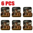 thumbnail image 2 of CuiLiyq Mini Christmas Nativity Set in A Tin Box, Portable 3D Scene Decoration Set, Christmas Gift for Family and Loved Ones, Small Religious Ornament, for Desk, Shelf and Office Decor (6 Pcs), 2 of 6