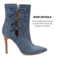 thumbnail image 3 of Journee Collection Womens Deandra Tru Comfort Foam Inside Zip Stiletto Booties, 3 of 6