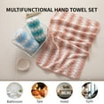 thumbnail image 2 of Beartech 12 Piece Hand Towel Set, Ultra Soft and Highly Absorbent Microfiber Towels 600GSM Quick Dry 16"x32" Hand Towels For Bathroom,kitchen-Sky Blue, 2 of 8