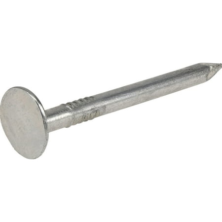 0.5' Galv Nail - The Hillman Group Galvanized Roofing Nail, 1-1/2, 1 lb
