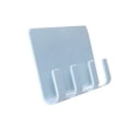 thumbnail image 3 of xinxinxx Wall-mounted Cell Phone Bracket Mobile wall storage rack Phone Holder 4 Hooks Tablets Hanger Stand Storage Rack, 3 of 9