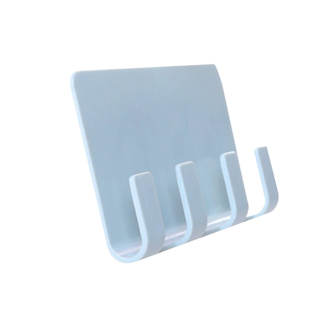 facefd Wall-mounted Cell Phone Bracket Mobile Phone Holder 4 Hooks wall hook Tablets Hanger Stand Storage Rack