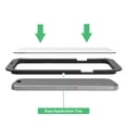 thumbnail image 5 of onn Mirror Glass Screen Protector for iPhone 16 / 15 with Easy Application Tray - Silver Mirror Finish, 5 of 8