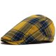 thumbnail image 1 of Gorra plana Gatsby Newsboy con diseño a cuadros para hombre, 1 of 1