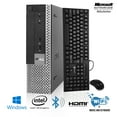thumbnail image 4 of Dell Optiplex 9020 USFF Business Computer - Intel Core i5 4570S @ 2.90GHz - 16GB RAM 128GB SSD ,20 inch webcam Monitor - Keyboard, Mouse, WiFi,HDMI, Windows 10 Pro - Refurbished, 4 of 4