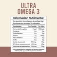 thumbnail image 2 of Ultra Omega 3 NUTRIENTES VIDALABS MÉXICO Alta concentración 400 mg EPA y 300 mg DHA 30 Cápsulas Blandas, 2 of 5
