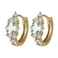 thumbnail image 2 of Boucles d'Oreilles Élégantes en Zircon pour Femmes, 2 of 6