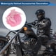 thumbnail image 3 of Decoración de Accesorios para Casco de Motocicleta Cola de Lazo para Cascos de Motocicleta Bicicleta Esquí Color Durazno Stickers 1 Juego, 3 of 6