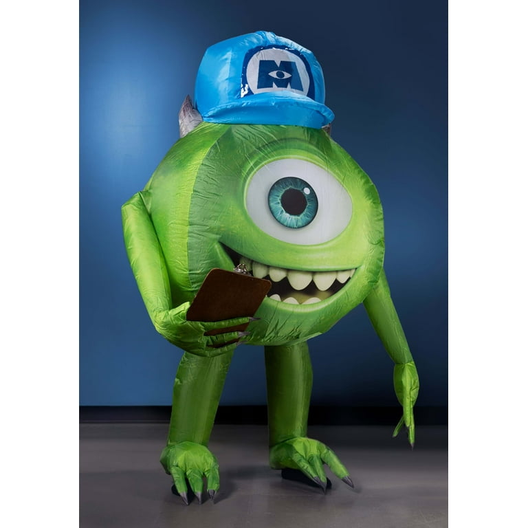 Monsters Inc Adult Mike Wazowski Inflatable Halloween Costume