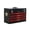 Black + Red + Steel, variant on 【LuckyNote】20-inch Portable Steel Tool Chest with Drawers, Lockable Tool Storage Box Organizer with Ball Bearing Slides, Powder-Coated (Black/Red/Blue)