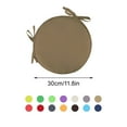 thumbnail image 2 of Round Garden Chair Seat Cushion Outdoor Patio Stool Pads Comfortable Durable Support Backrest Design, 2 of 4