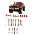 thumbnail image 3 of Kit de Repuestro Mejorado, Amortiguador de Aleacio de Aluminio, Kit de Varilla de Tracción para Coche WPL C24 C14 C14K C24K RC, 3 of 7