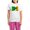With Pink Pant, variant on CafePress - Shamrock Ireland Flag Women's Light Pajamas - Women's Short Sleeve Print T-Shirt and Pants Light Cotton Pajama Set