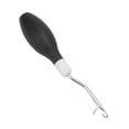 thumbnail image 1 of Latch Hook Tool Oval Shape Rubber Handle Rug Latch Hook Portable Carpet Crochet Needle for Fabric Crafts Knitting Hooking, 1 of 7