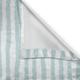 thumbnail image 4 of Ambesonne Aqua Grommet Curtain Single Panel, Sketchy Grunge Stripes, 50"x60", Seafoam White, 4 of 5
