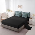 thumbnail image 5 of Homewish Chic Flowers 7-Piece Twin Bedding Sets For Teens Female Girls,Spring Garden Bedding Comforter Set,Green Yellow Breathable Sheet Sets,Lightweight Room Decor,Reversible, 5 of 8