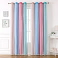 thumbnail image 1 of Rideaux à Étoiles à Double Couche pour Enfants, Rideaux d'Extérieur pour Chambre de Bébé, Rideaux « Groet Top », Longs Panneaux de Rideaux; L ( of ), 1 of 9