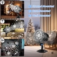 thumbnail image 2 of Proyector navideño Mueisytp Snowflake con mando a distancia, 2 of 7
