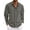 Gray, variant on Thrilos Mens Dress Shirts Long Sleeve Tops Button Up Work Shirts Casual Linen Shirt for Men