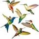 thumbnail image 3 of Xihbxyly Pegatinas de Colibrí Coloridas para Ventana, Protección Anticolisión Contra Aves, Fácil Aplicación, Decoración Del Hogar, Gran Tamaño, Impresión Resistente a Rayones, Ideal para Interiores y, 3 of 3