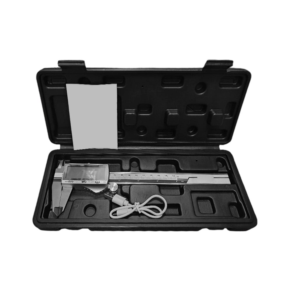 yaaqii Rechargeable Vernier Digital Caliper High for Precision Jewelry Depth Gauge