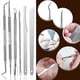 thumbnail image 3 of Adult Stainless Steel Nail Care Kit, 7 Pieces, for Treatment of Nail Correction and Relief, 3 of 5