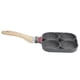 thumbnail image 4 of Sartén de aluminio para cocinar panqueques y desayuno, molde para freír huevos y hamburguesas con asa (cocina de inducción de fuego abierto), 4 of 13
