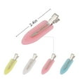 thumbnail image 2 of Pinzas para el cabello sin curvas, pinzas para el cabello sin arrugas, pinzas para peinar el pico de pato, pasadores para el cabello de cocodrilo sin abolladuras para salón, peinado, peluquería,, 2 of 6