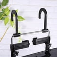 thumbnail image 2 of FUTUREORYY 1Set Car Laptop Stand Black Portable Foldable Adjustable Length Work Table Meal Table 35.5X23.4X3.5in, 2 of 5