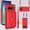 Red, variant on REQO Phone Case for Samsung Galaxy S10 Plus Wallet Cover with RFID Blocking Credit Card Holder Wrist Crossbody Strap Lanyard Stand Cell Accessories S10+ S10plus 10S Edge S 10 10plus Women Men Teal