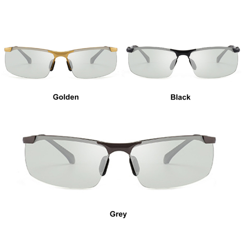 Zhaomeidaxi 1 Pairs Polarized Photochromic Driving Sunglasses For Men