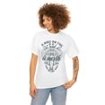 thumbnail image 3 of A Bike on the road is worth Unisex Heavy Cotton Tee, 3 of 9