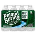 POLAND SPRING Brand 100 Natural Spring Water, 16.9ounce plastic